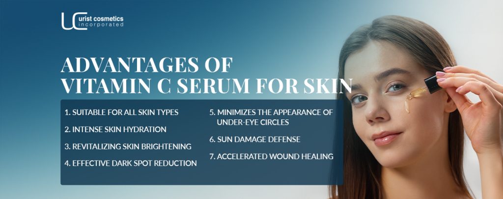 Advantages of vitamin C serum for skin